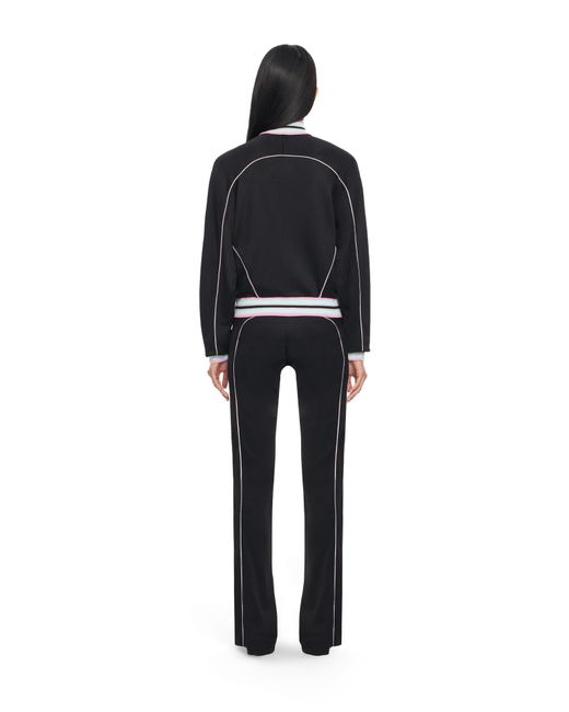 Off-White c/o Virgil Abloh Black Fluid Track Slim Pants
