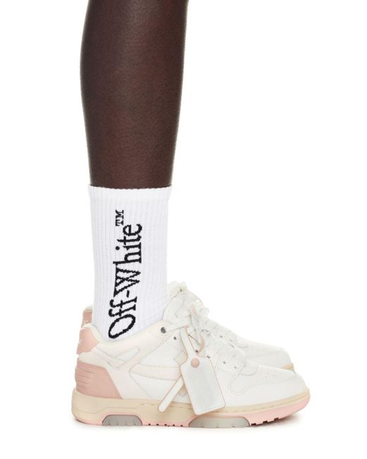 SNEAKERS OUT OF OFFICE BIANCO/ROSA di Off-White c/o Virgil Abloh in White