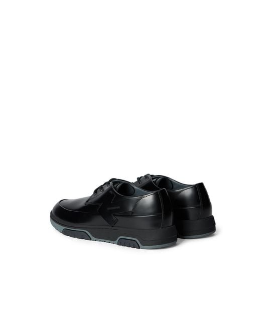 Off-White c/o Virgil Abloh Green Derby Leather Shoes for men