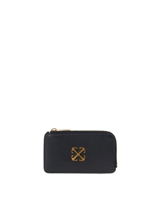 Off-White c/o Virgil Abloh Black Jitney Zipped Card Case