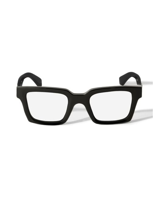 Off-White c/o Virgil Abloh Black Clip On Dark Lens Sunglasses