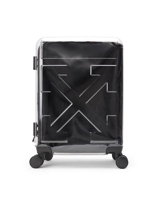 Off-White c/o Virgil Abloh Black "For Travel" Arrow Suitcase