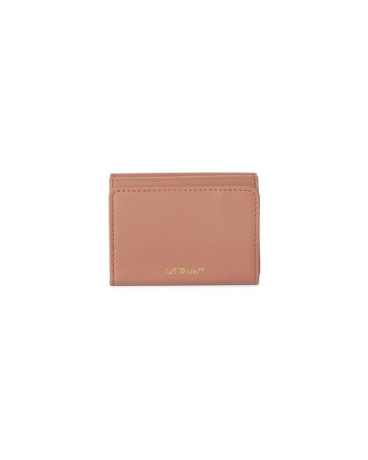 Off-White c/o Virgil Abloh Jitney Mini Compact Wallet Nude No Colo