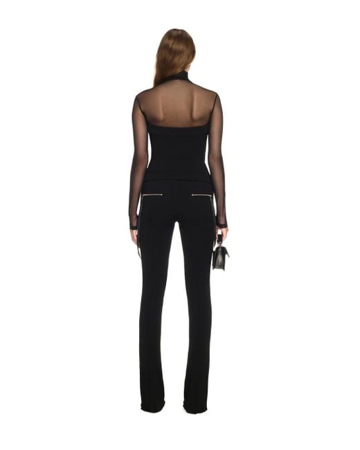 Off-White c/o Virgil Abloh Black Britney Zip Pants