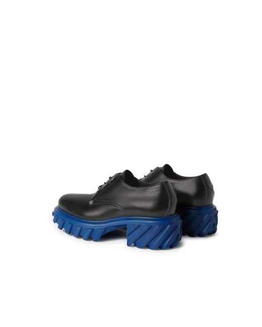 Off-White c/o Virgil Abloh Blue Exploration Derby for men