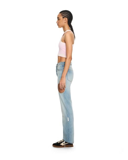 Off-White c/o Virgil Abloh Blue New Meteor Denim Pants