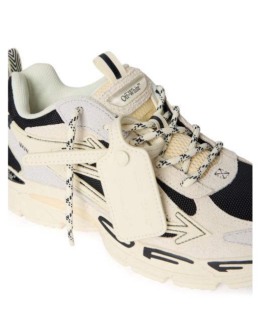 Off-White c/o Virgil Abloh White Be Right Back Suede Sneakers