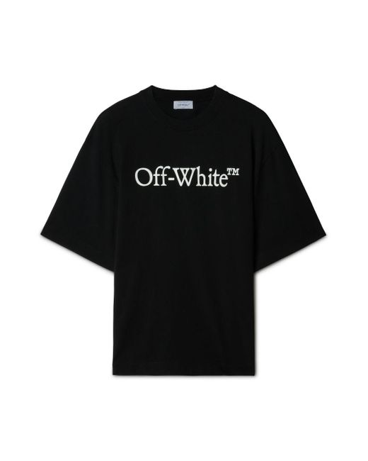 T-shirt Bookish con stampa di Off-White c/o Virgil Abloh in Black da Uomo