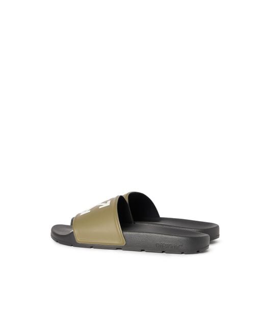 Off-White c/o Virgil Abloh White Arrow Slider for men