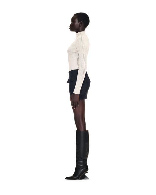 Off-White c/o Virgil Abloh Black Co Straps Cargo Mini Skirt