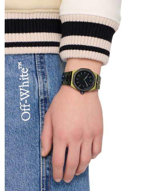 Off-White c/o Virgil Abloh Green "Signal" Watch for men