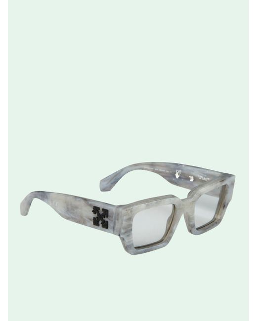 Off-White c/o Virgil Abloh Gray Mari Sunglasses for men