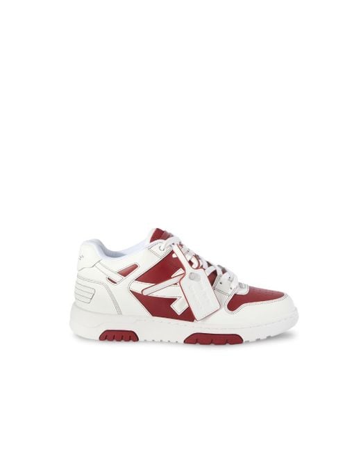 Off-White c/o Virgil Abloh Pink Out Of Office Brick Red/white for men