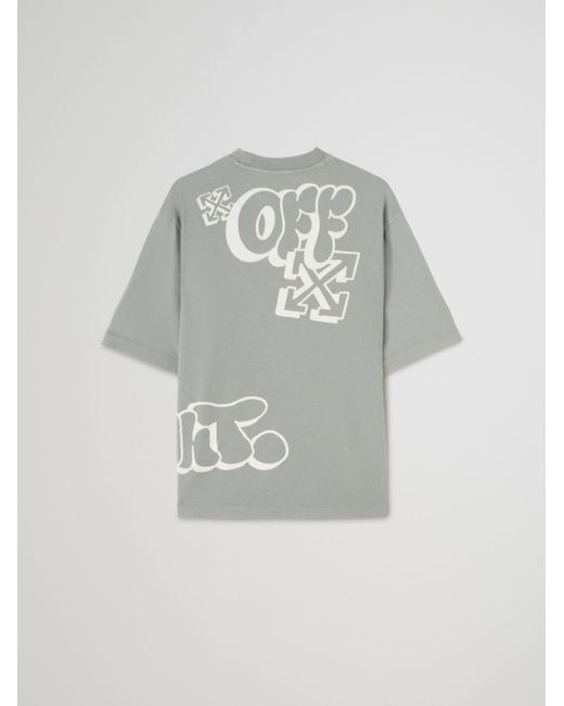 Off-White c/o Virgil Abloh Tm C/o "style In Revolt" T-shirt in Gray for Men  | Lyst