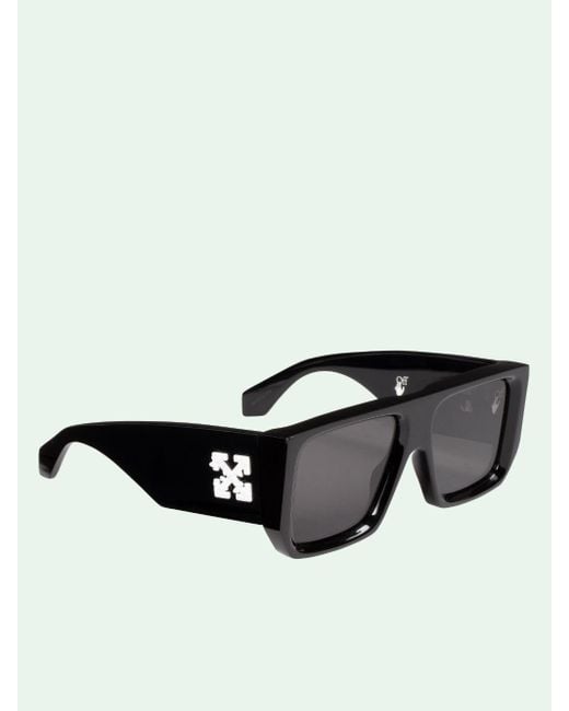 Off-White c/o Virgil Abloh Tropez Sunglasses in Black for Men | Lyst