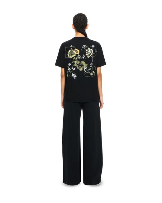 Off-White c/o Virgil Abloh Black Arrow Leaves T-Shirt