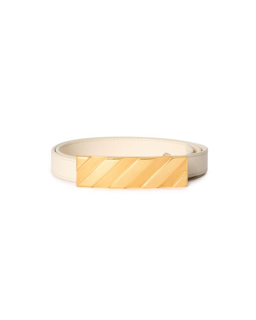 Off-White c/o Virgil Abloh Natural Diagonal Belt 25Mm