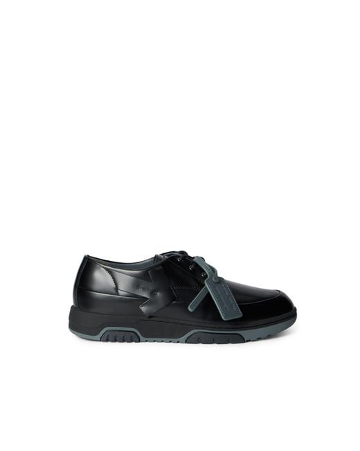 Off-White c/o Virgil Abloh Green Derby Leather Shoes for men