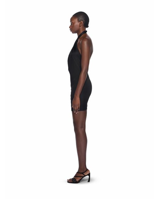 Off-White c/o Virgil Abloh Black Fluid Jer Dress