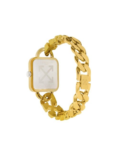 Off-White c/o Virgil Abloh Metallic "Street Bling" Watch