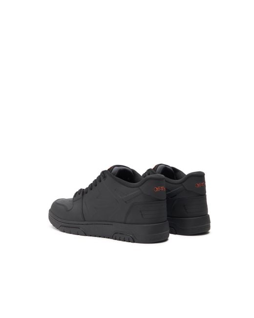 Off-White c/o Virgil Abloh Black Out Of Office Molded Sneakers for men