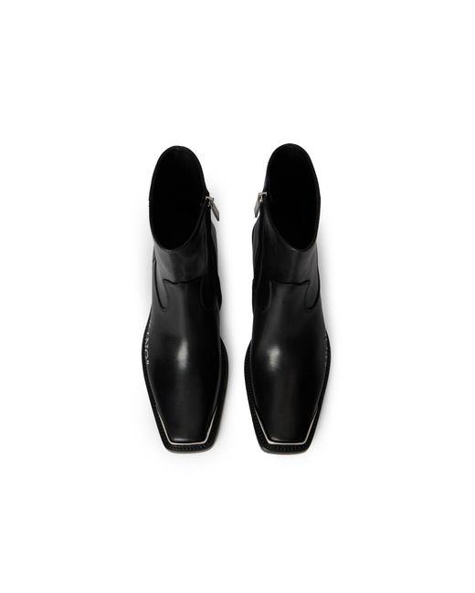 Off-White c/o Virgil Abloh Black For Walking Texan Ankle Boots