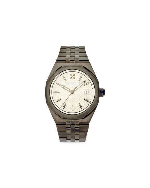 Off-White c/o Virgil Abloh Metallic "Signal" Watch for men