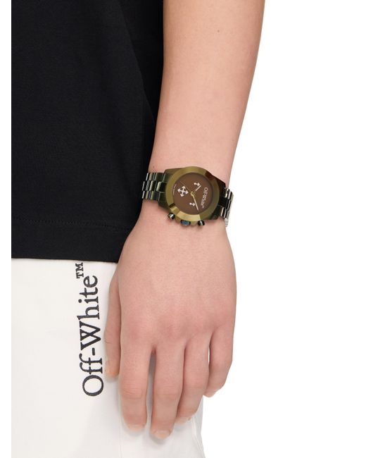 Off-White c/o Virgil Abloh Green "Reset" Watch for men