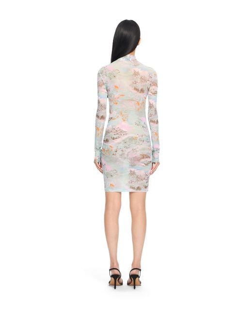 Off-White c/o Virgil Abloh White Light Jersey Storytel Dress