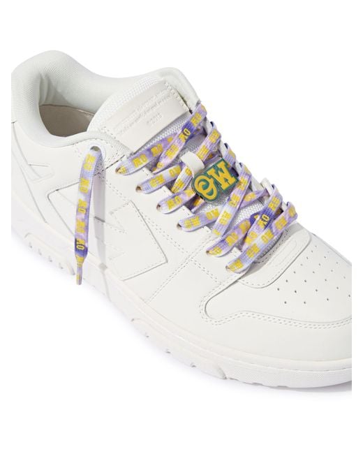 Off-White c/o Virgil Abloh Purple Initials Dubrae Charm for men