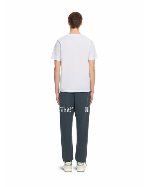 Off-White c/o Virgil Abloh White Logo Quote Short Sleeve T-Shirt for men