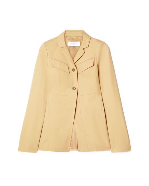 Off-White c/o Virgil Abloh Metallic Toybox Cargo Jacket