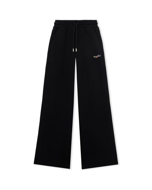 Off-White c/o Virgil Abloh Black Bookish Flowers Regular Sweatpants