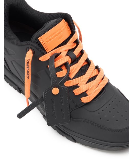 Off-White c/o Virgil Abloh Black Out Of Office Molded Sneakers for men