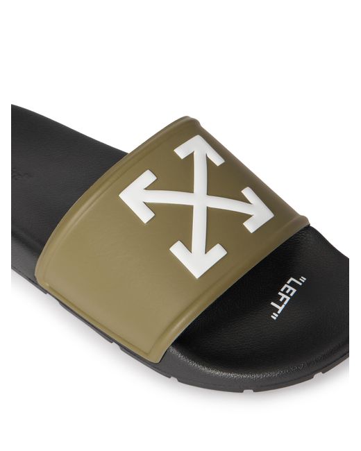 Off-White c/o Virgil Abloh White Arrow Slider for men