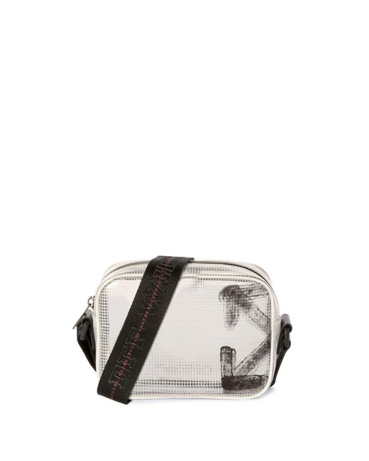 Off-White c/o Virgil Abloh White Heritage Camera Bag Ripstop Transparent for men