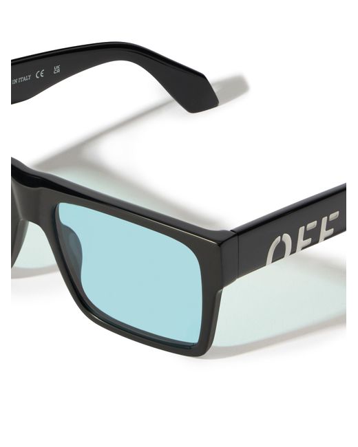 Off-White c/o Virgil Abloh Black Casper Light Lens Sunglasses