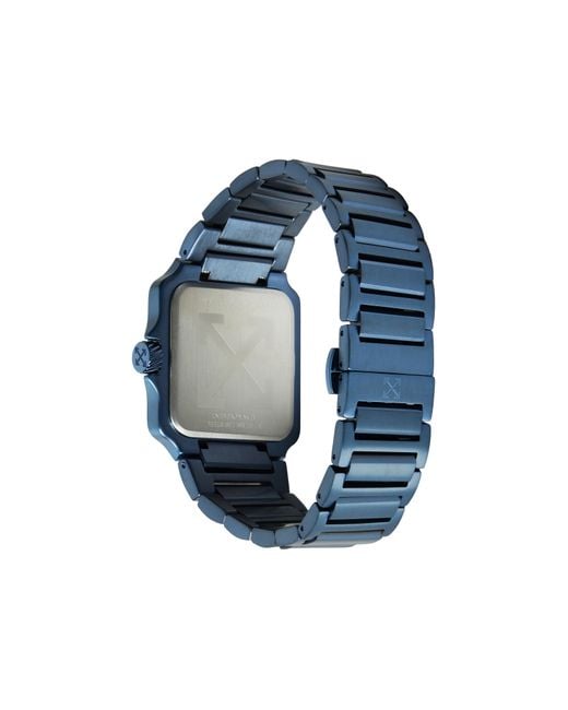 Off-White c/o Virgil Abloh Blue "Proto Layer" Watch for men