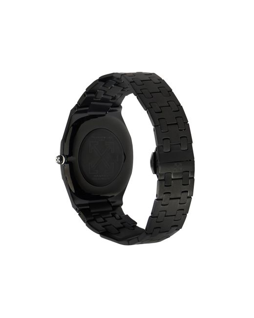 Off-White c/o Virgil Abloh Black "On Time" Watch for men