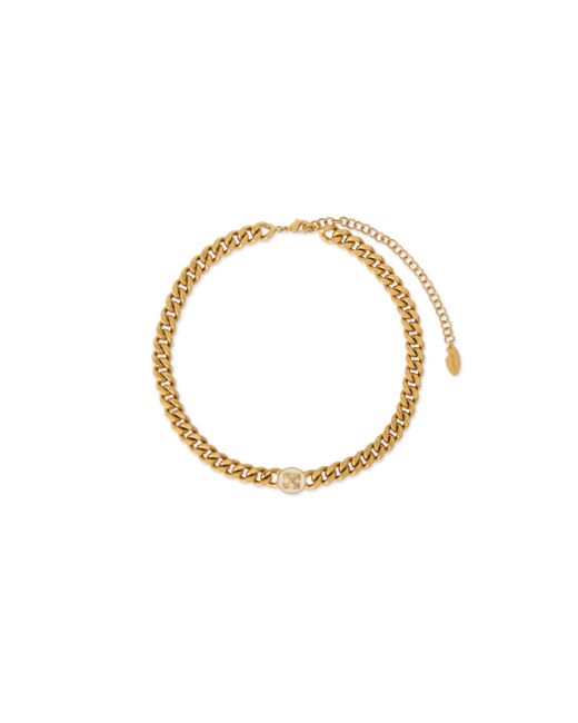 Off-White c/o Virgil Abloh Metallic Round Arrow Necklace