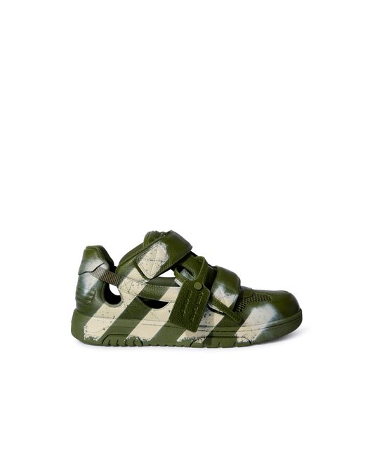 Off-White c/o Virgil Abloh Green Out Of Office Sandals for men