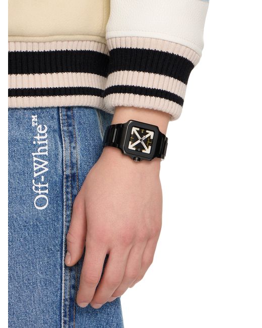 Off-White c/o Virgil Abloh Black "Proto Layer" Watch for men