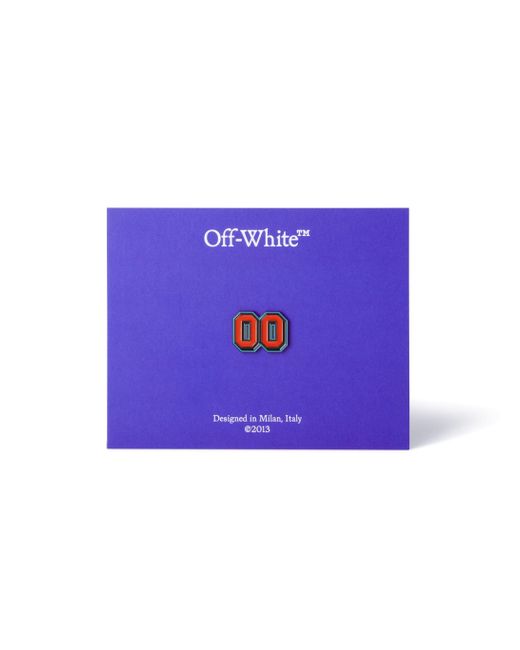 Off-White c/o Virgil Abloh Blue Zero-Zero Dubrae Charm for men