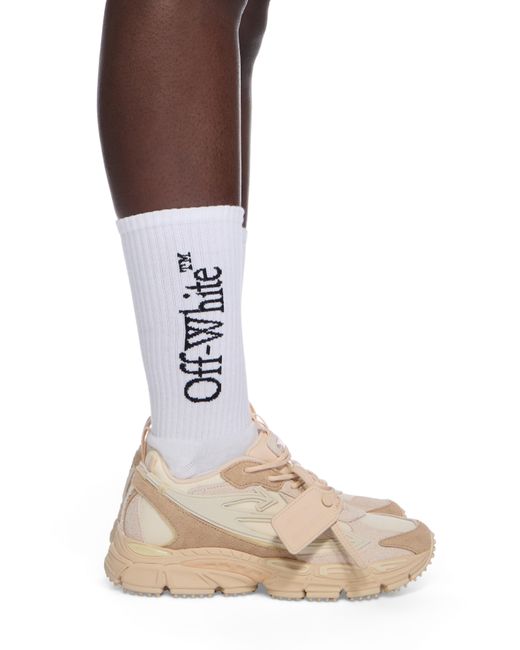 Off-White c/o Virgil Abloh White Be Right Back Suede Sneakers