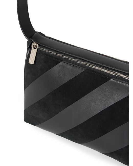 Off-White c/o Virgil Abloh Black Sandbag 404 Diagonal Bag
