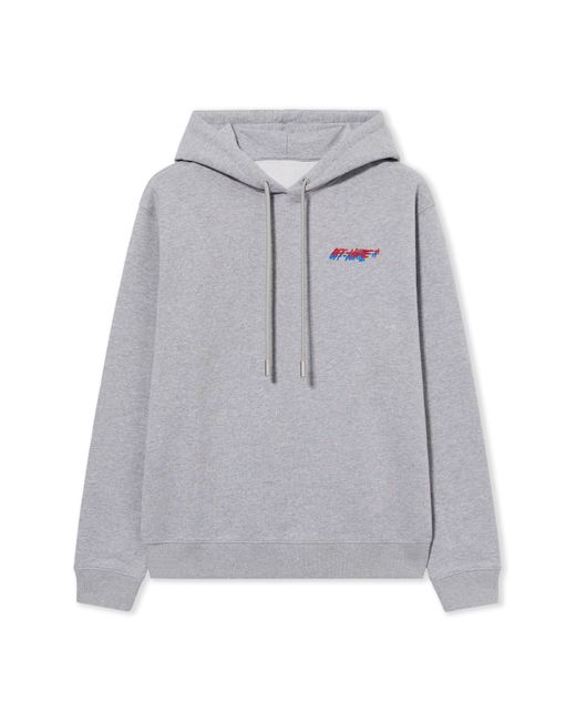 Off-White c/o Virgil Abloh Gray Off- Shadow Hoodie