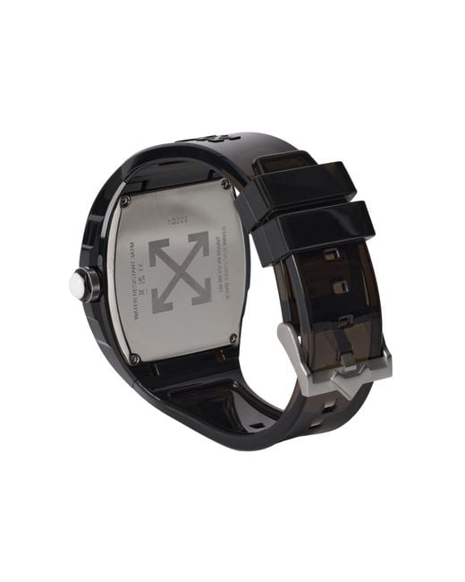 Off-White c/o Virgil Abloh Black "Beat" Watch for men