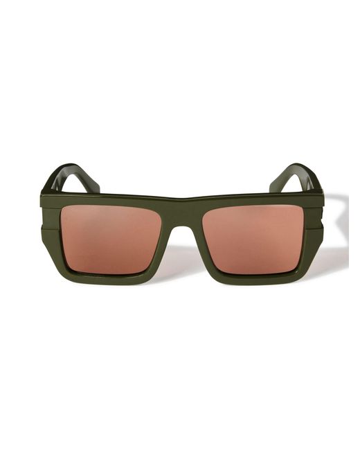 Off-White c/o Virgil Abloh Natural Chester Sunglasses Military