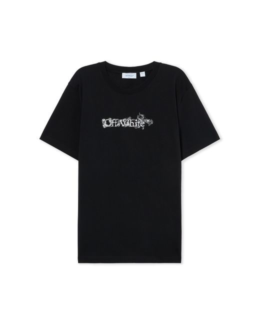 Off-White c/o Virgil Abloh Black Heraldic Arrow Slim T-Shirt for men