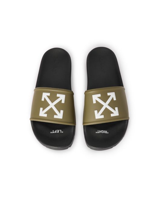 Off-White c/o Virgil Abloh White Arrow Slider for men